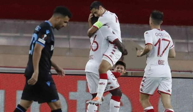 10 kişi kalan Trabzonspor Monaco'dan eli boş d&ouml;nd&uuml;