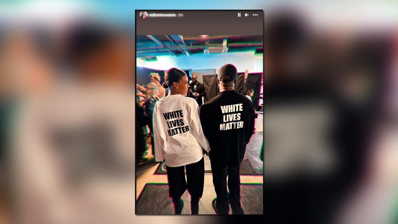 Kanye West ve arkadaşının giydiği "Beyazların hayatı önemlidir" konulu kıyafet