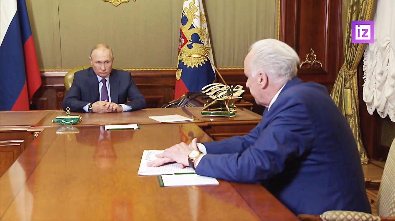 Rus lider Vladimir Putin, Rusya Soruşturma Komitesi Başkanı Alexander Bastrykin'i Kremlin'de kabul etti.