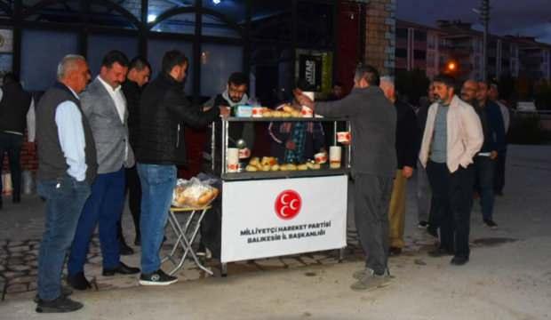Balıkesir'de MHP sabah namazı buluşmaları aralıksız devam ediyor