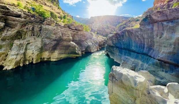 Şırnak'ta keşfedilen doğa harikası kanyon görenleri hayran bırakıyor