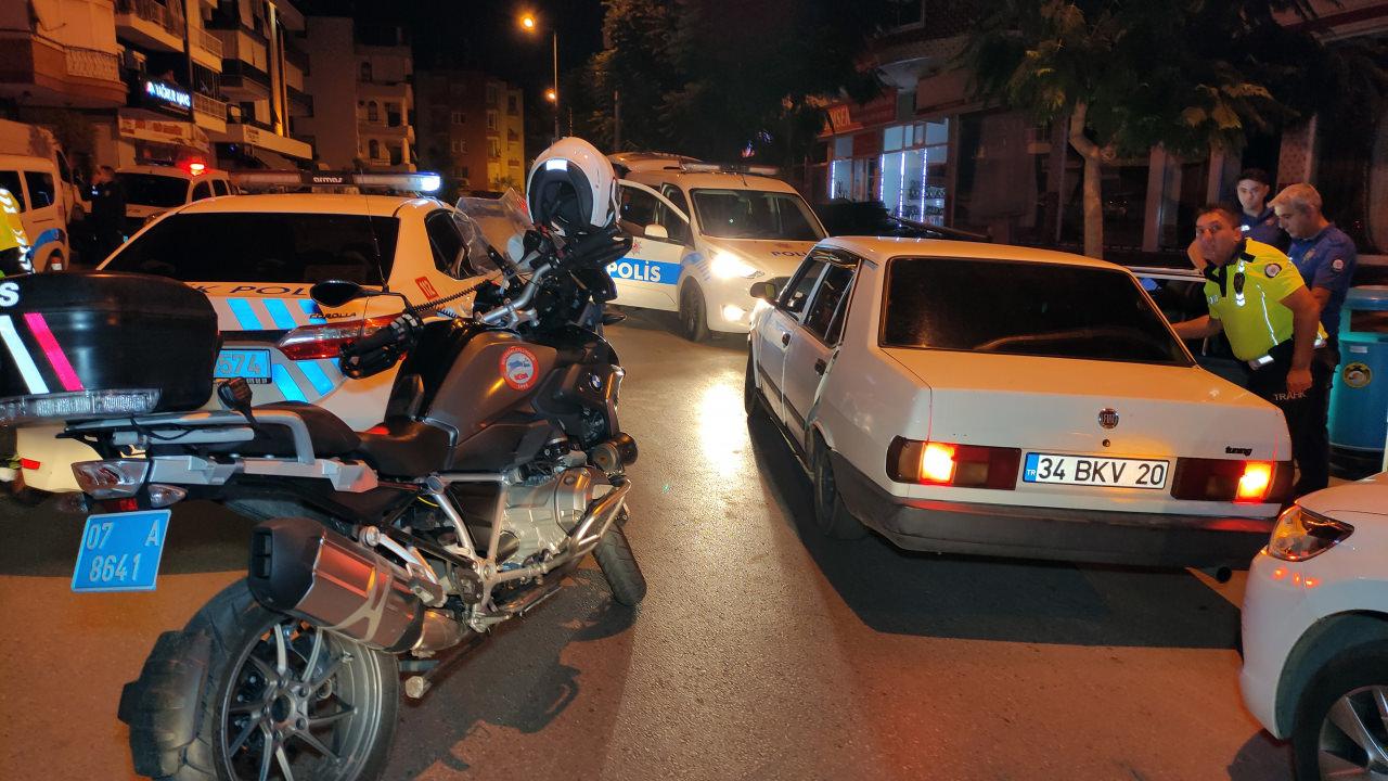 Antalya alkollü genç sürücü
