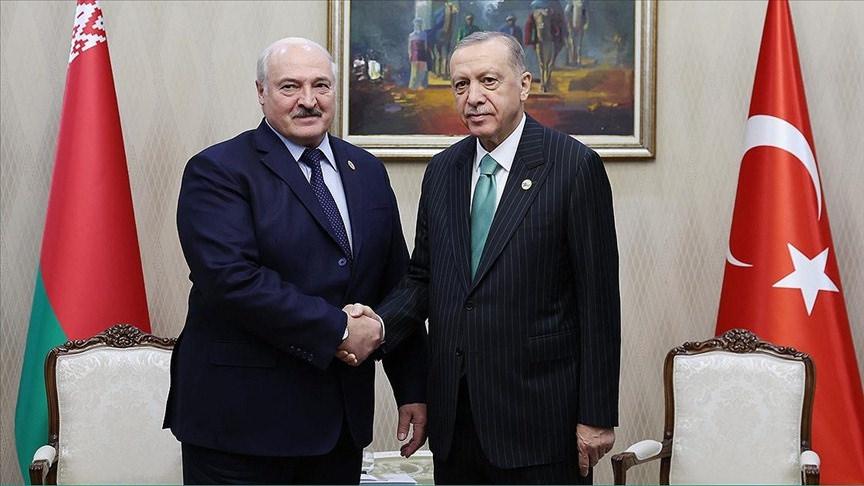 Cumhurbaşkanı Erdoğan ve Belarus Devlet Başkanı Lukaşenko