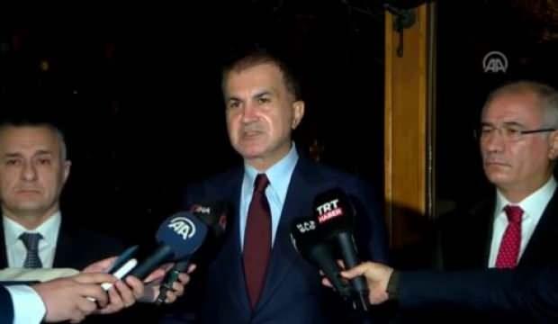Son dakika: Ömer Çelik'ten açıklama: Ciddi bir durum yok, önlem olarak hastanedeler