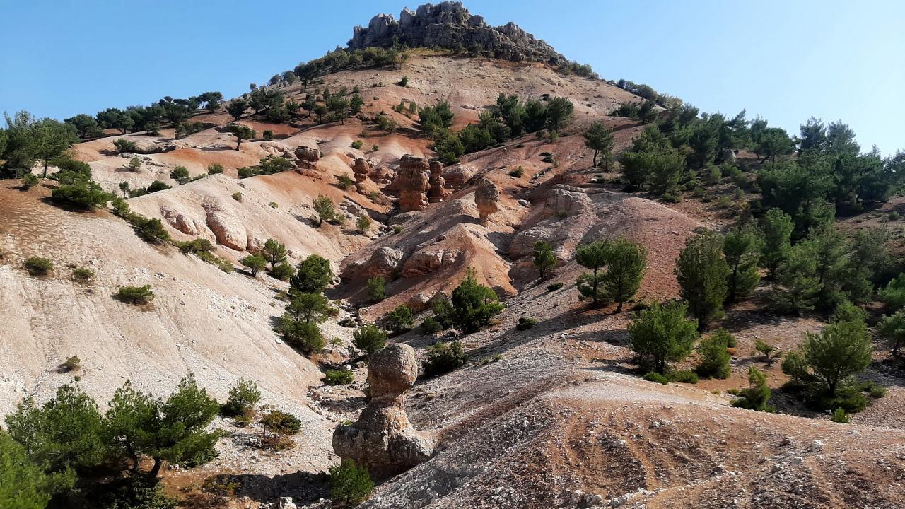 Adıyaman'daki Kale Peri Bacaları