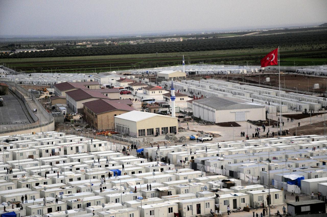 Türkiye'nin Suriye'nin kuzeyinde kurduğu mülteci kampı