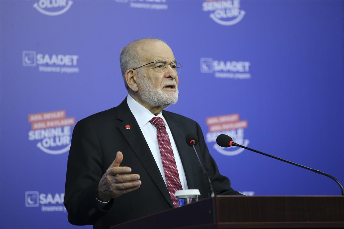 Karamollaoğlu'nun Genel Başkanı olduğu Saadet Partisi'nin oy oranı