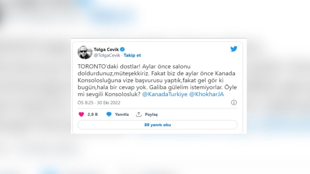 Tolga Çevik'in gönderisi