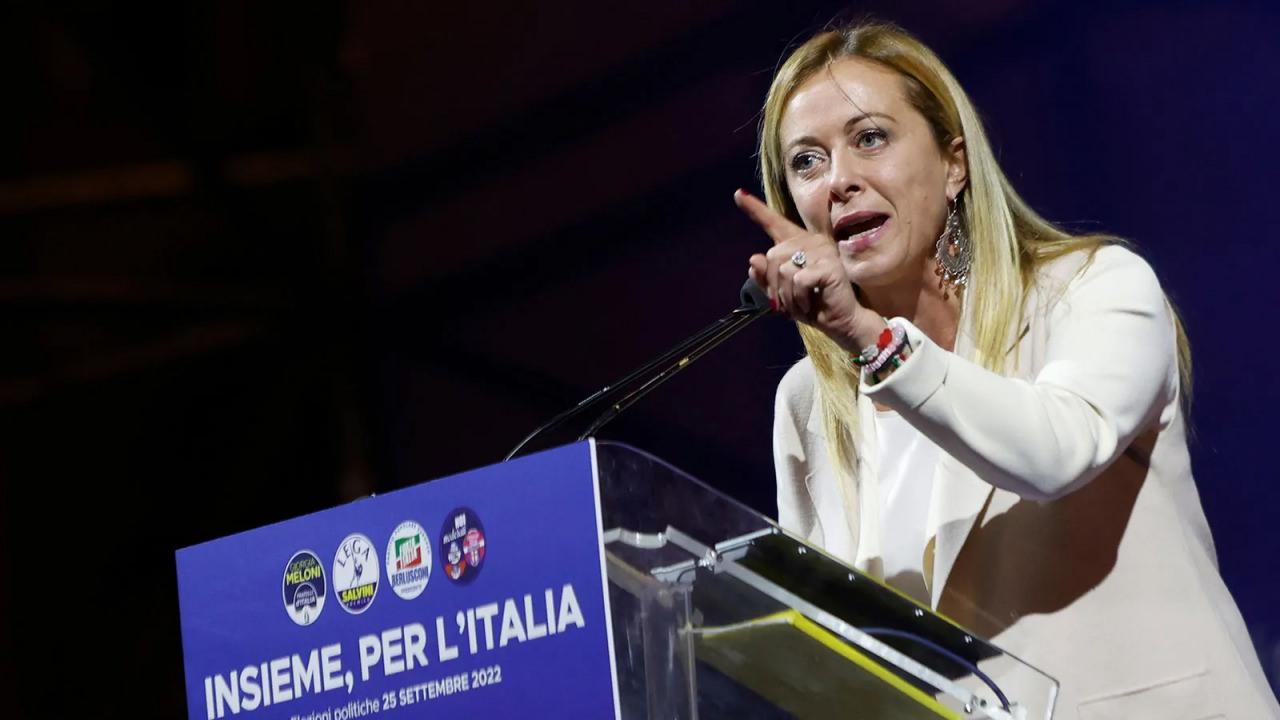 İtalya Başbakanı Giorgia Meloni