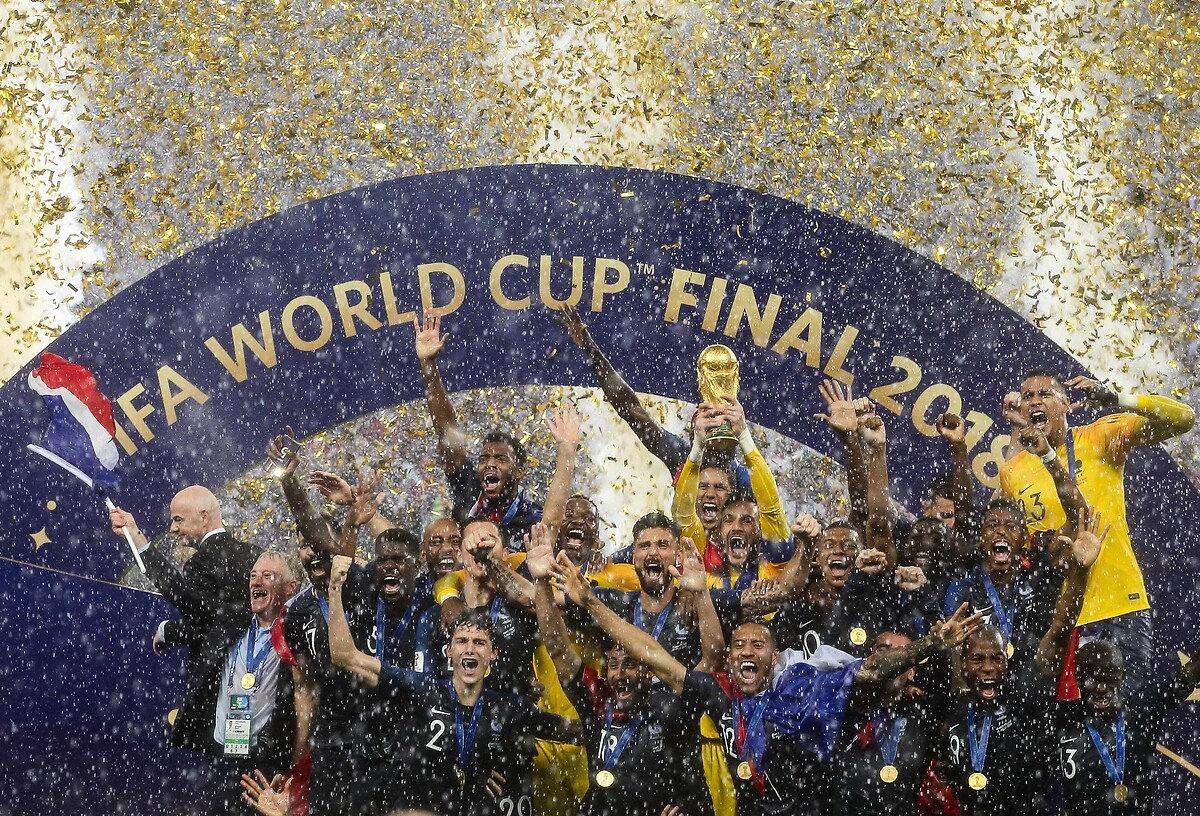 2018 Dünya Kupası'nın kazananı son şampiyon Fransa Milli Takımı