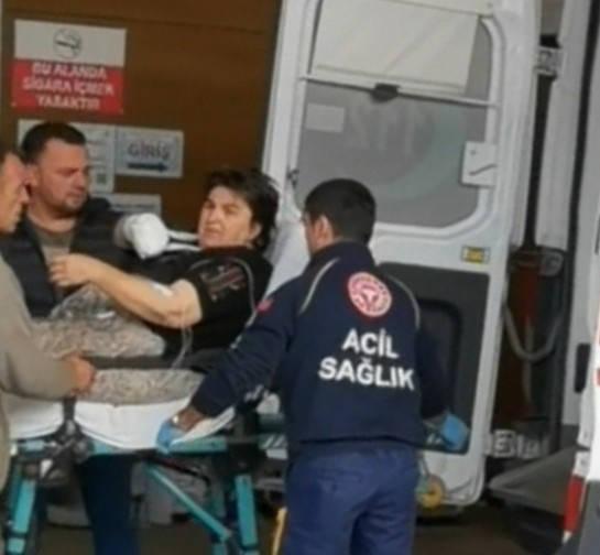 Bursa'da kolu kopan kadın