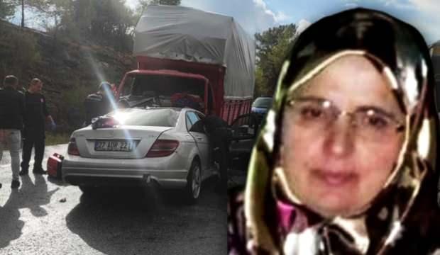 Oğlunun cenazesini almaya gidiyordu! Acılı anne geçirdiği kazada hayatını kaybetti