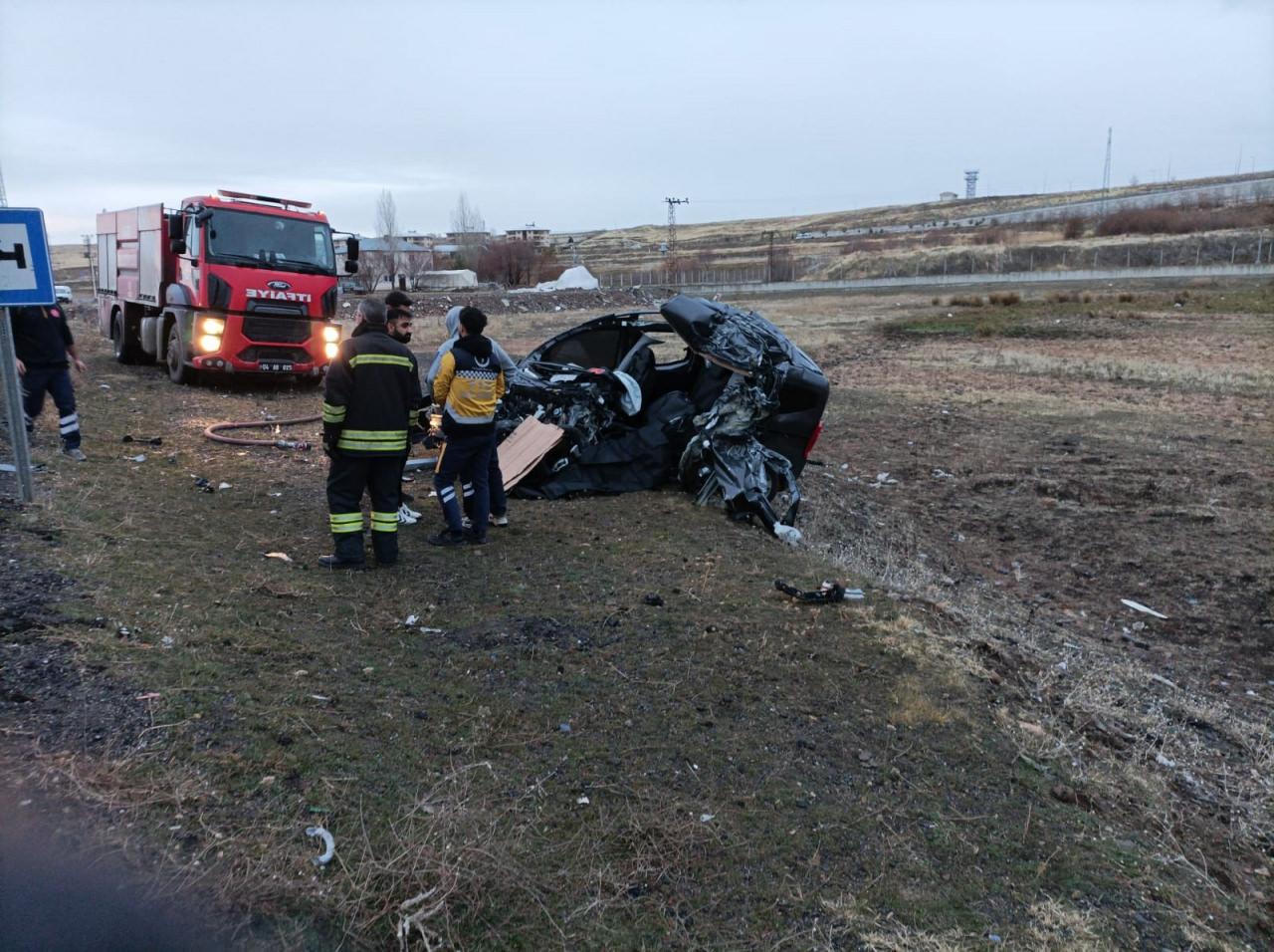 Ağrı'da uzman çavuş Hüseyin Polat'ın şehit olduğu kaza