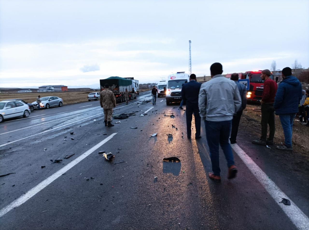 Ağrı'da uzman çavuş Hüseyin Polat'ın şehit olduğu kaza
