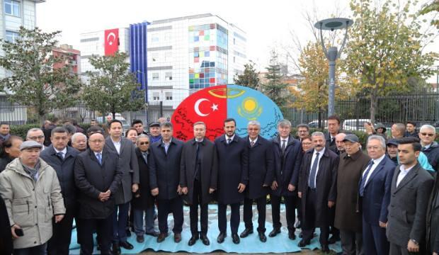 Bağcılar’da Türkiye-Kazakistan Kardeşlik Anıtı açıldı