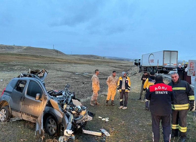 Ağrı'da uzman çavuş Hüseyin Polat'ın şehit olduğu kaza