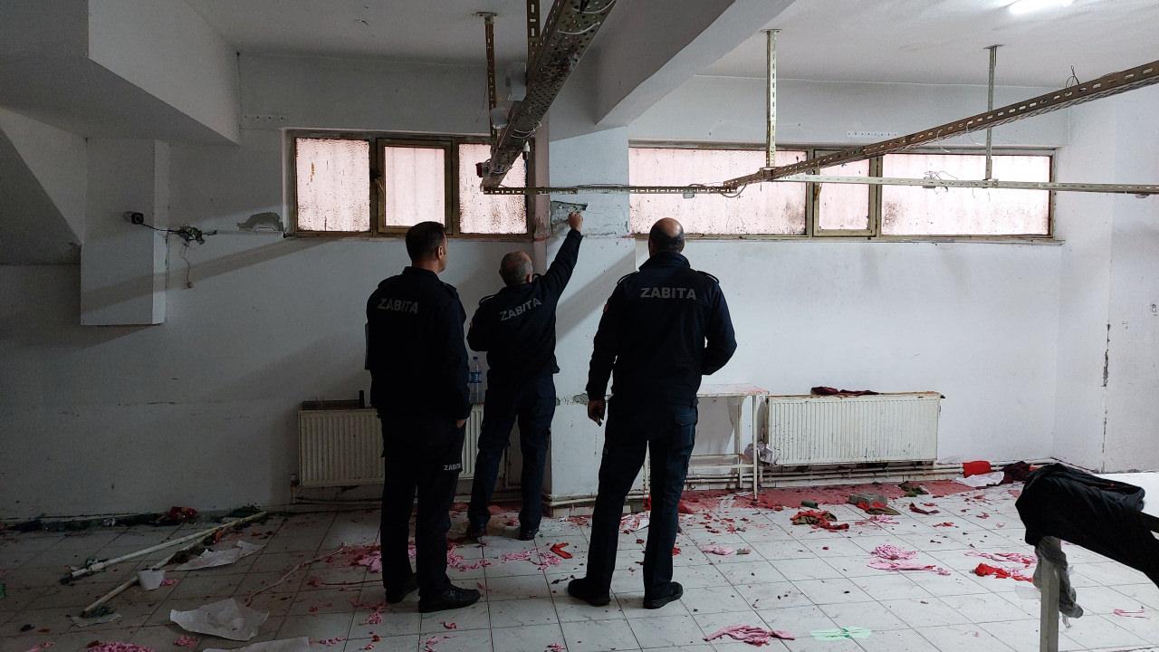 İstanbul'da kolonu patlayan bina