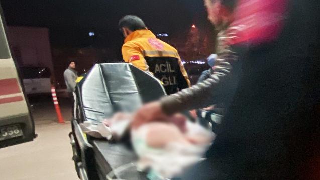 Bursa'da üzerine kaynar su dolu tencere dökülen Alin bebek
