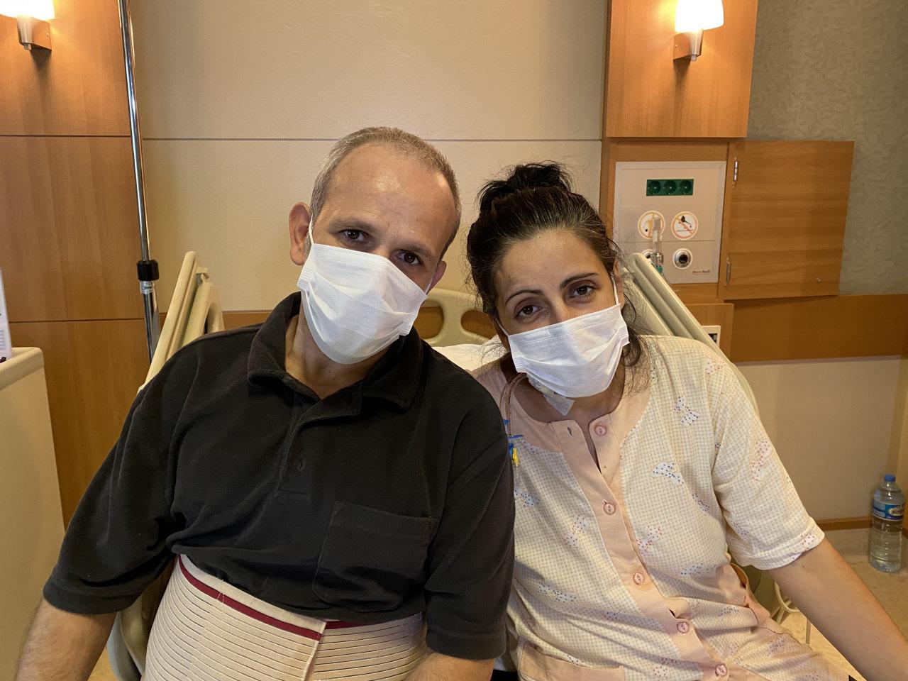 İstanbul'da kız kardeşine karaciğerini bağışlayan ağabey