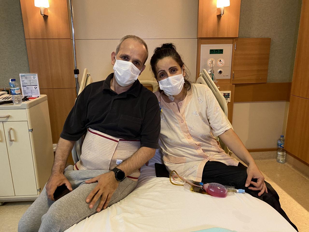 İstanbul'da kız kardeşine karaciğerini bağışlayan ağabey