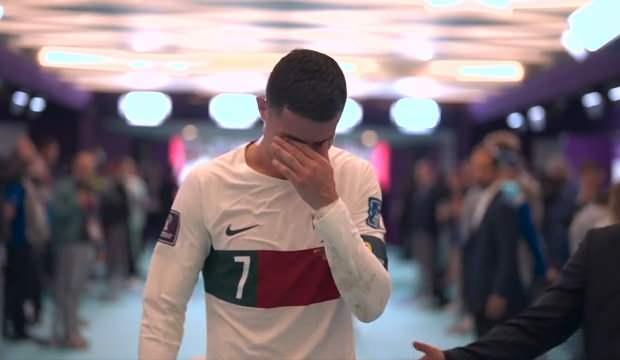 Portekiz elendi! Ronaldo son maçında gözyaşlarını tutamadı