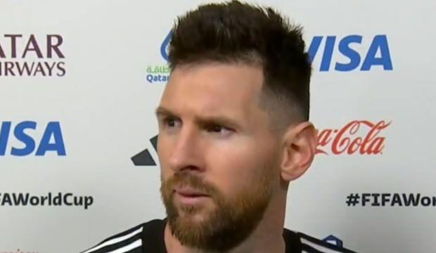 Röportaj sırasında çıldırdı! Lionel Messi'den Weghorst'a ağır sözler