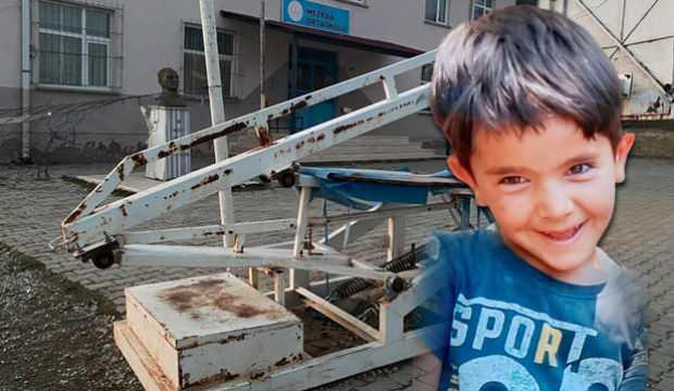 Samsun’da basketbol potasına sıkışan 5 yaşındaki çocuğun yürek burkan ölümü 