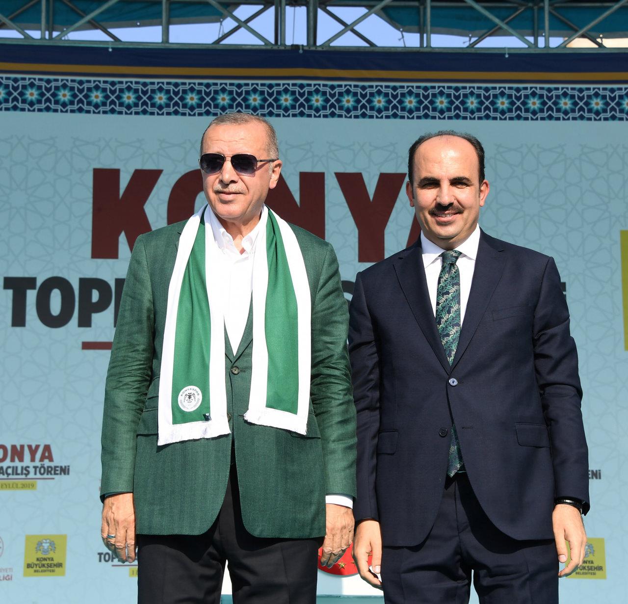 Cumhurbaşkanı Recep Tayyip Erdoğan ile Uğur İbrahim Altay