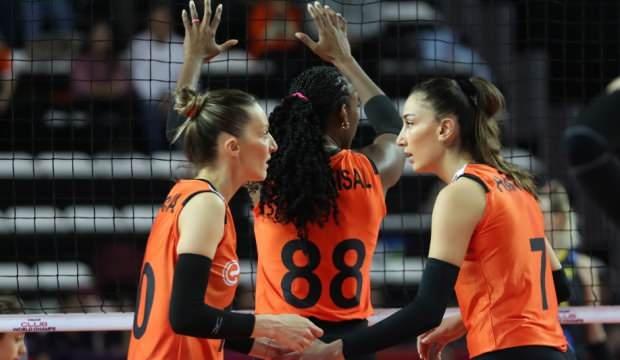 Eczacıbaşı Dynavit rakibine set vermedi