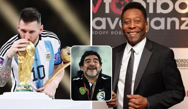 Pele: "Maradona, şu an kesinlikle gülüyordur"