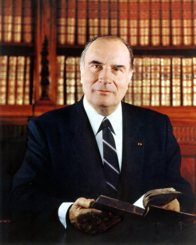 Fransa'nın 21. Cumhurbaşkanı François Mitterrand
