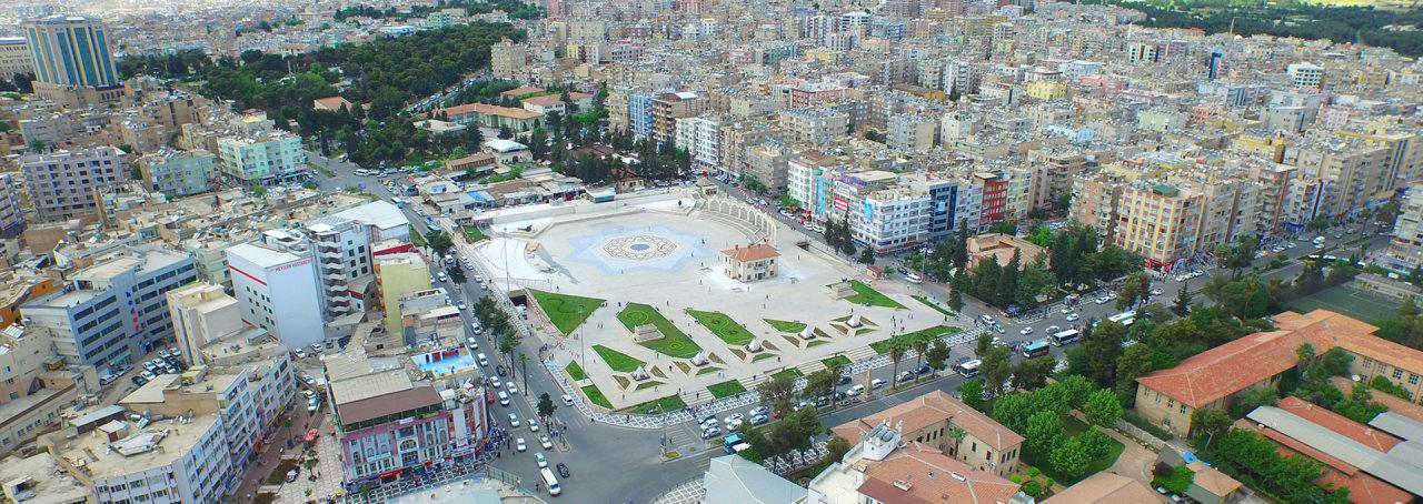 Haliliye'nin panoramik görünümü