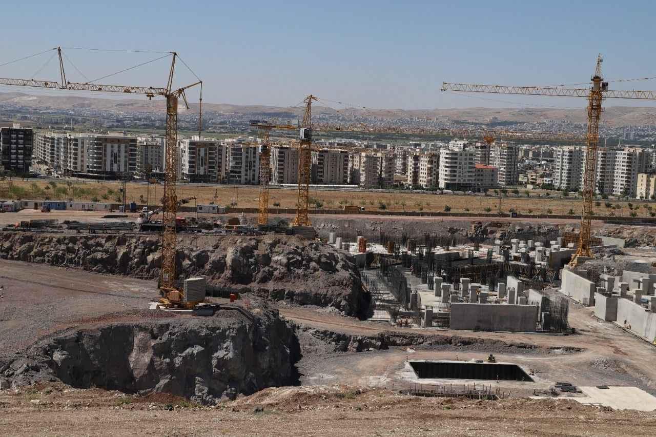 Şehir Hastanesi inşaatında son durum