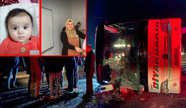 Diyarbakır’da 1'i bebek, 5 kişinin öldüğü kazada otobüs şoföründen şoke eden ifade!