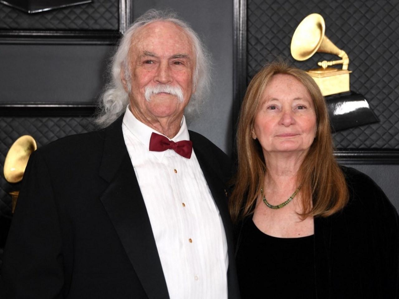 David Crosby ve eşi Jan Dance