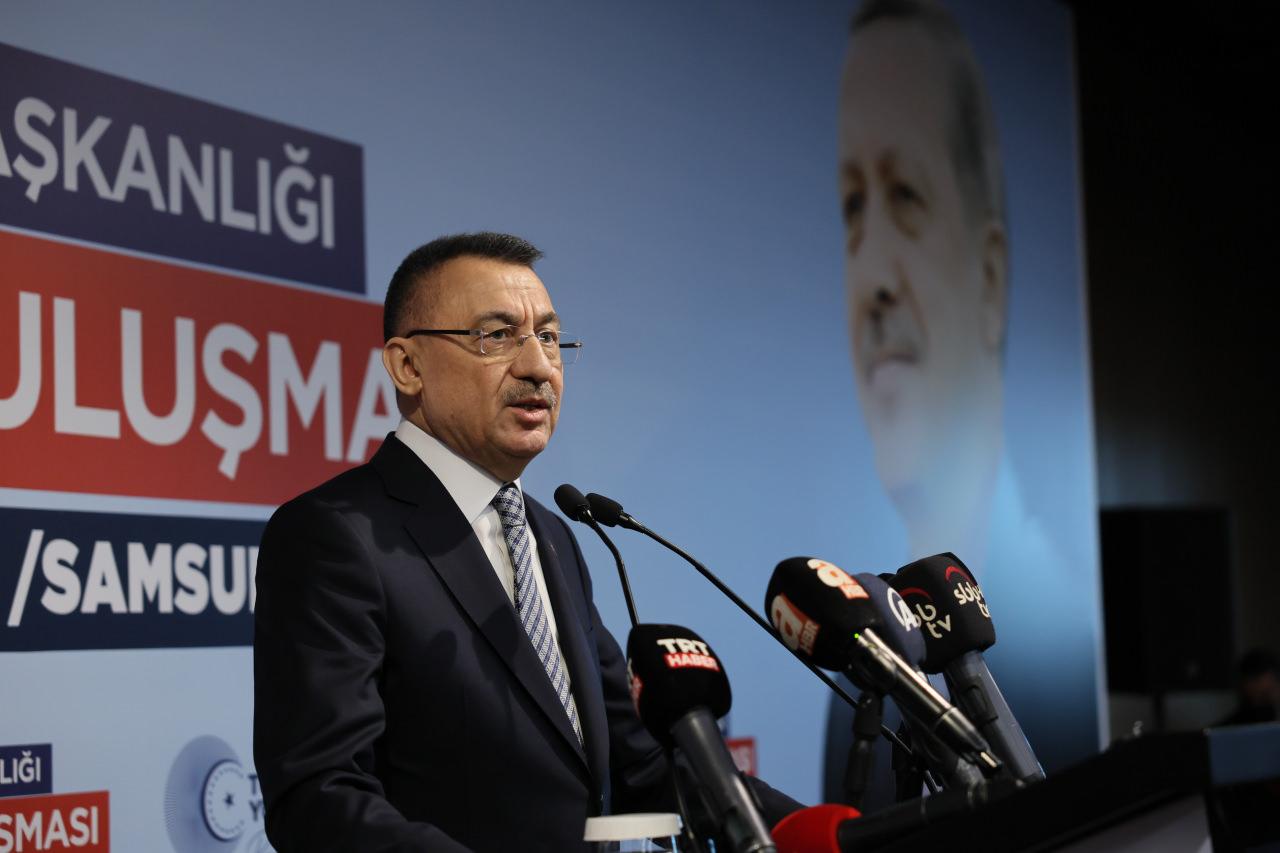 Cumhurbaşkanı Yardımcısı Fuat Oktay.