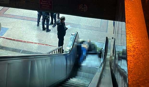 Kayseri'de feci ölüm: Yürüyen merdivenden düşerek can verdi!