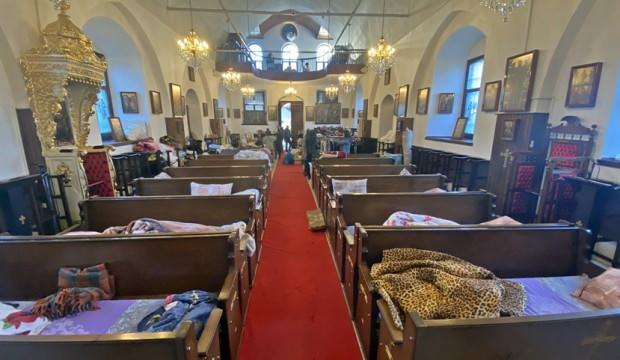 Mersin Rum Ortodoks Kilisesi depremzedelere kapılarını açtı