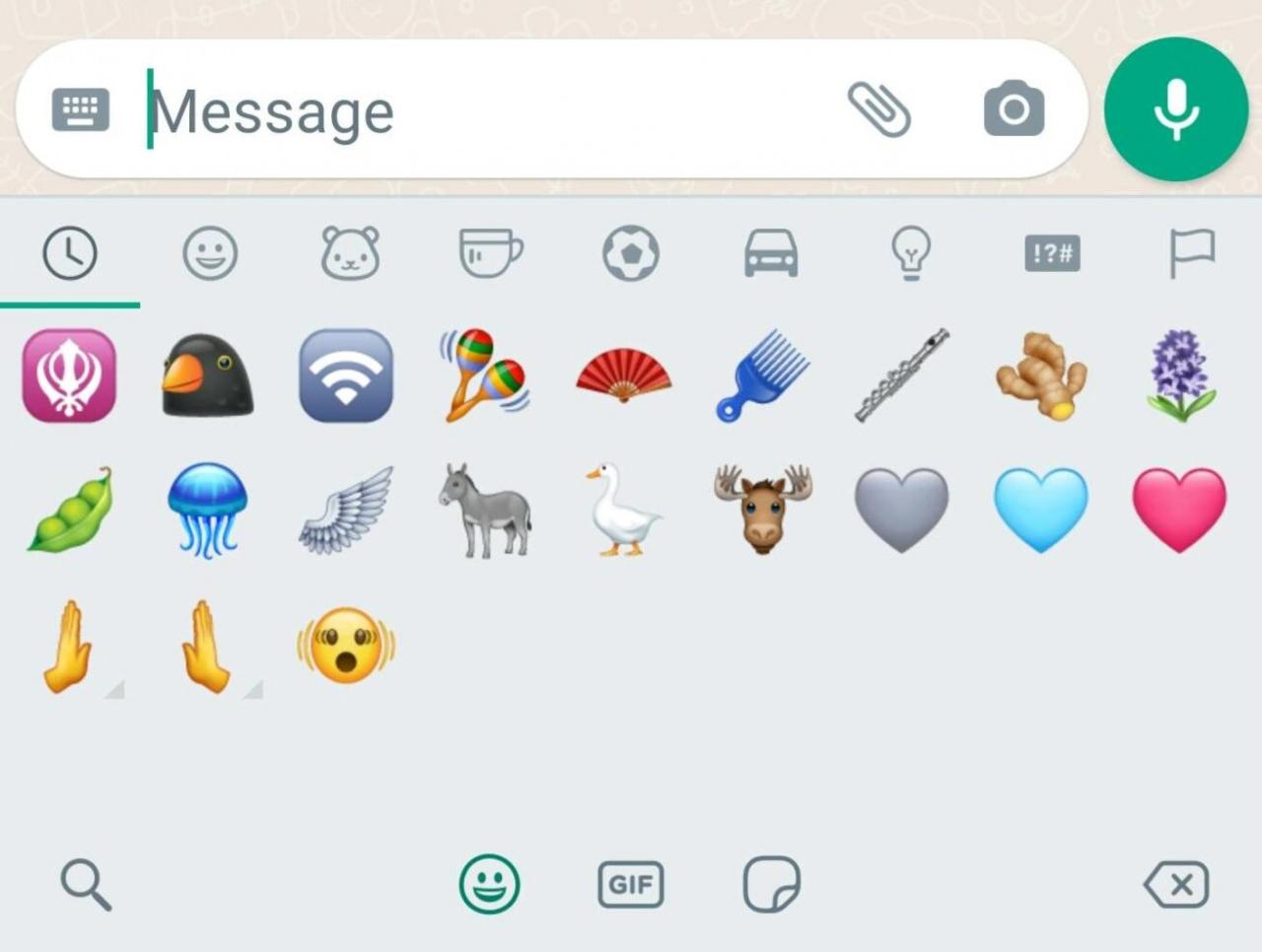 WhatsApp'a yeni gelen 21 emoji