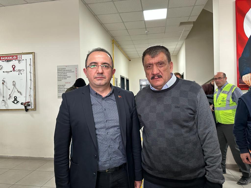Malatya Büyükşehir Belediye Başkanı Selahattin Gürkan ve Haber 7 Genel Yayın Yönetmeni Osman Ateşli