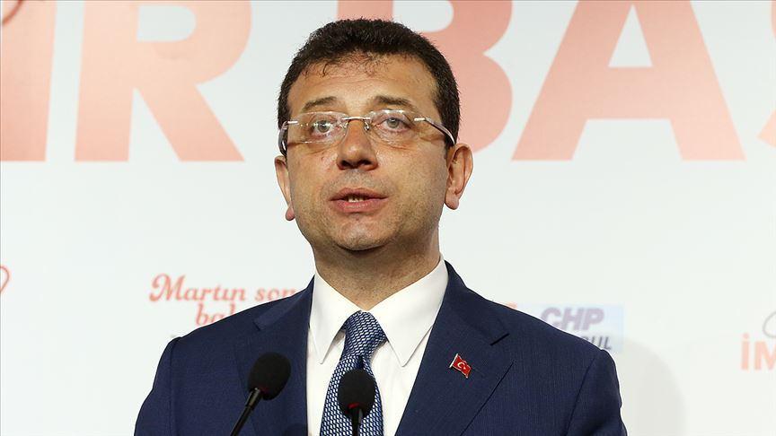 İBB Başkanı Ekrem İmamoğlu