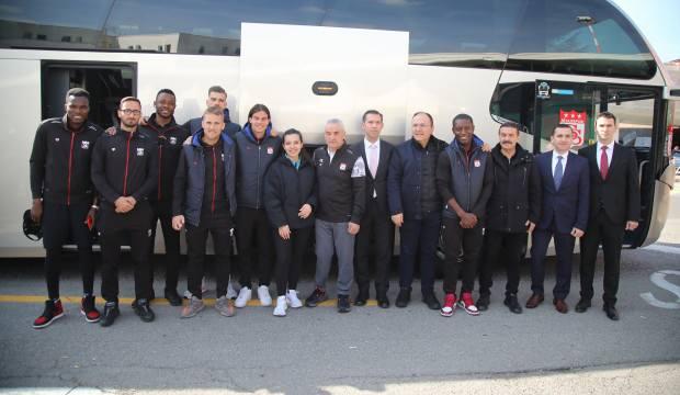  Sivasspor kafilesi İtalya’da