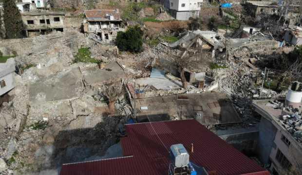 Deprem felaketi Hatay'da bir köyü yerle bir etti