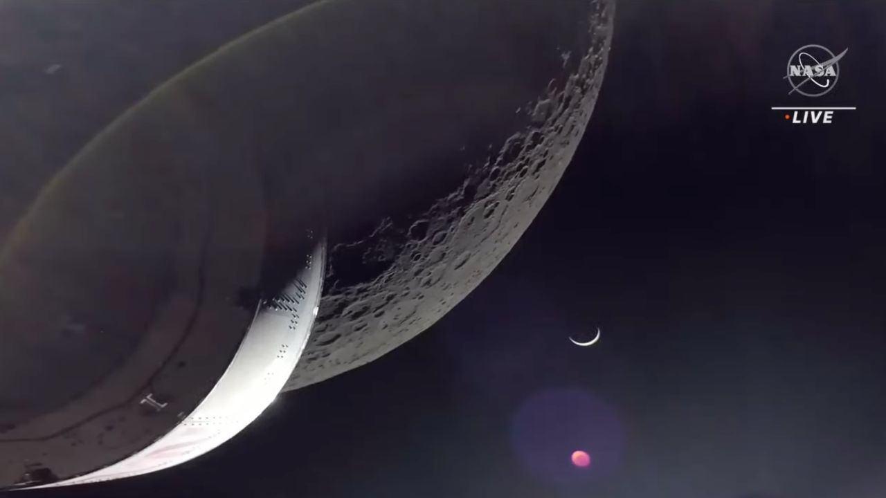 Artemis I - Orion Uzay Aracı Ay'ın yörüngesinde