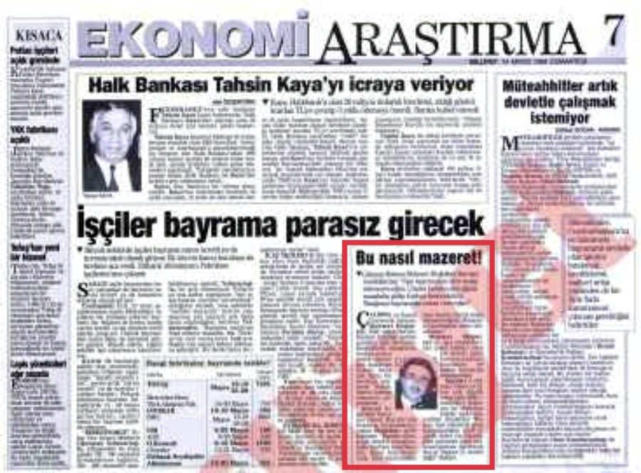 14 Mayıs 1994 tarihli Milliyet gazetesinde Moğultay’ın skandal sözleri, “Bu nasıl mazeret!” başlıklı haberle 7’inci sayfadan yayınlanmıştı.