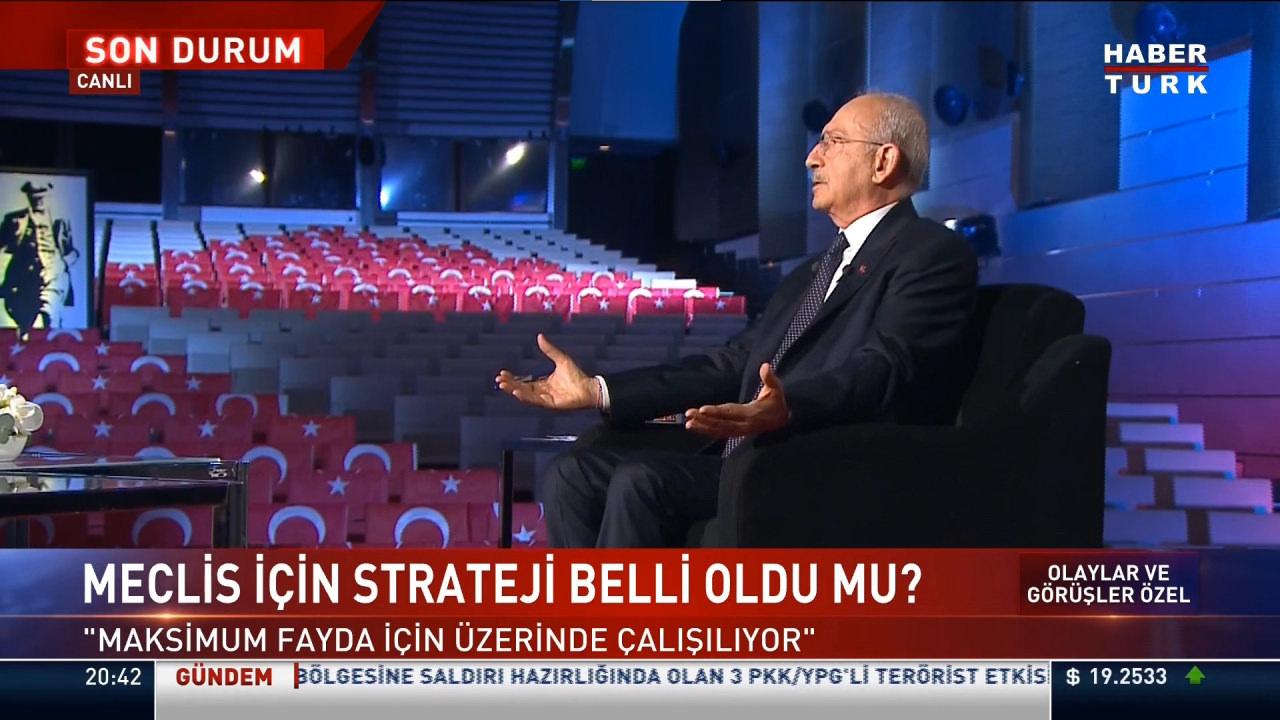 Kemal Kılıçdaroğlu, Habertürk TV