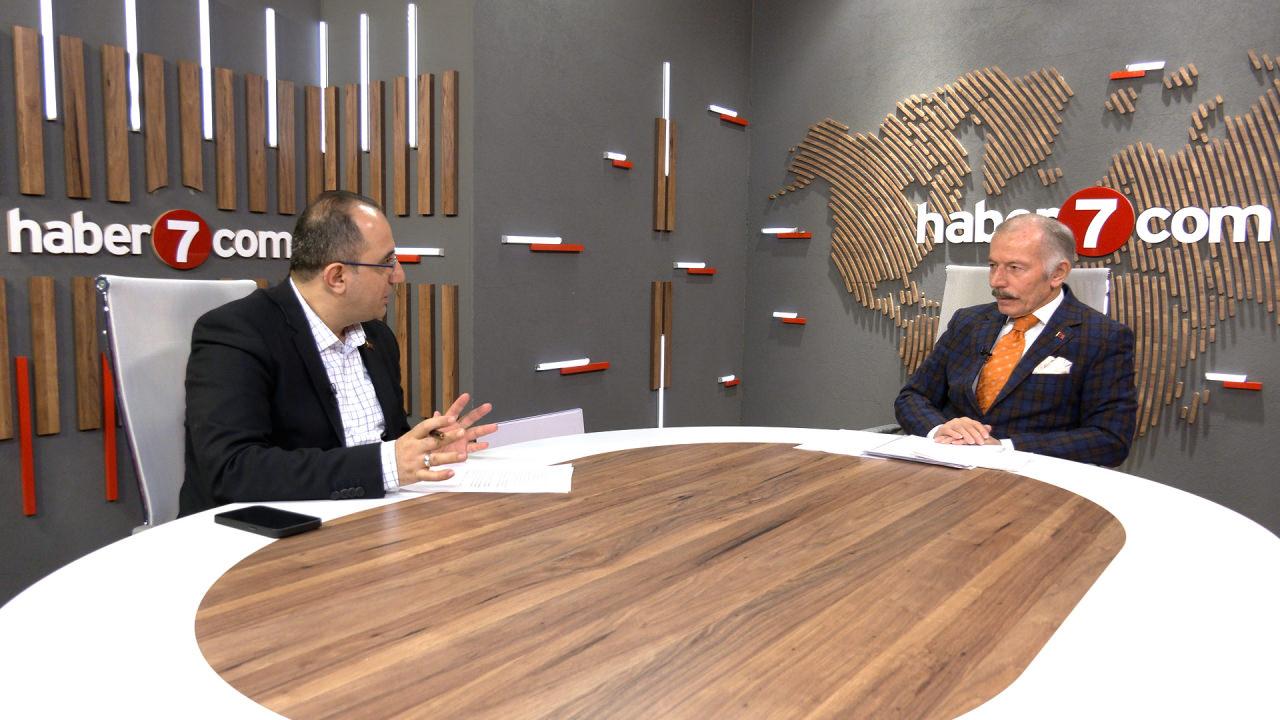 Haber7 Genel Yayın Yönetmeni Osman Ateşli ile Bayrampaşa Belediye Başkanı Atila Aydıner.