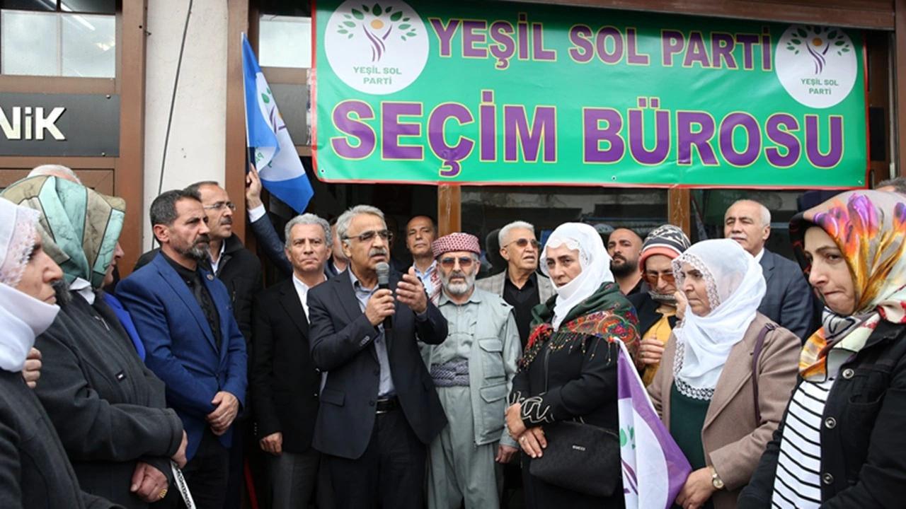 HDP Eş Başkanları Yeşil Sol Parti bürolarını açıyor.