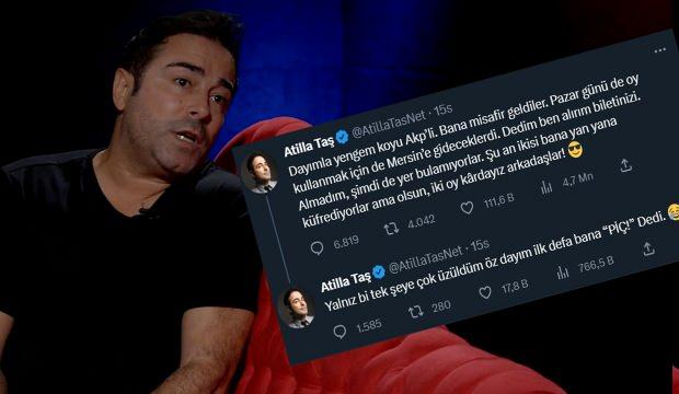 Seçim öncesi Atilla Taş'tan çirkin hareket: İki oy kârdayız arkadaşlar!
