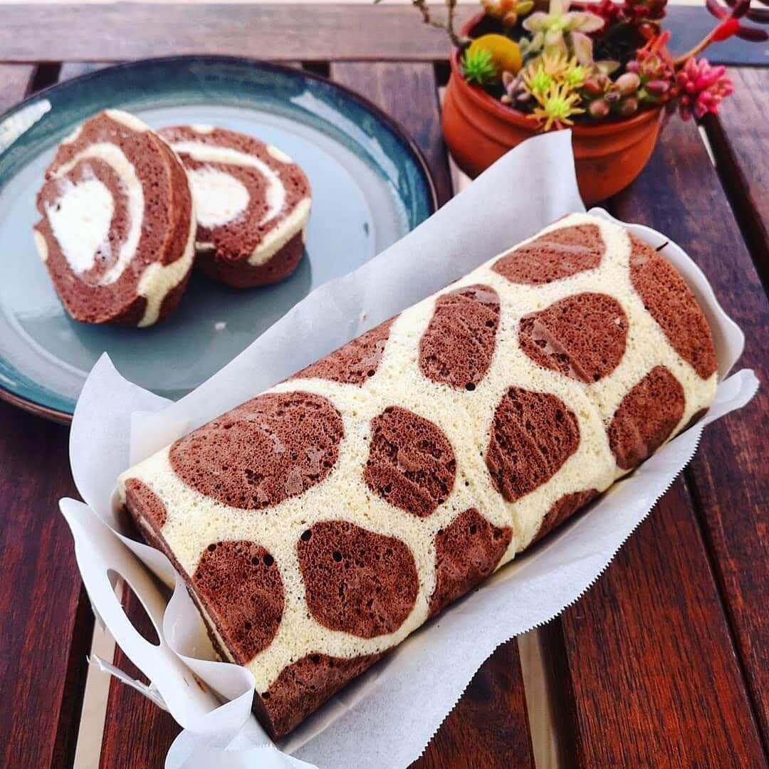 Zürafa desenli rulo pasta tarifi, nasıl yapılır?